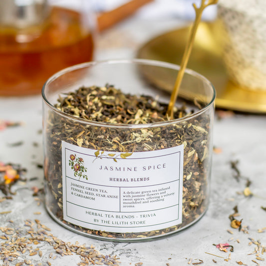 Jasmine Spice Flavoured Tea Blend - 100 Gm | Protection & ward of Negativity