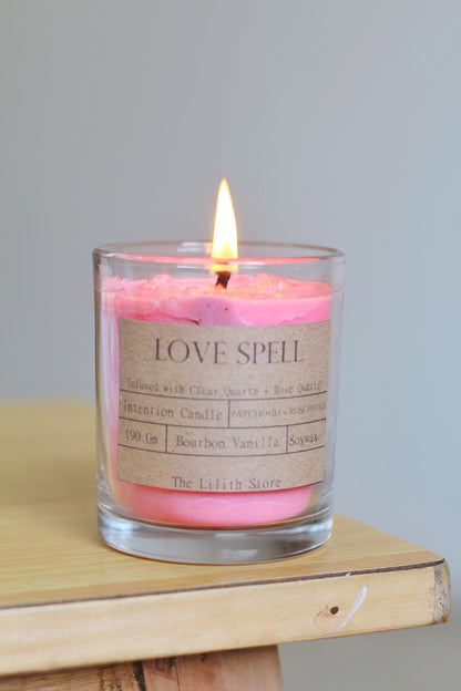 Love Spell Soy Wax Candle | 200 Gm Candles