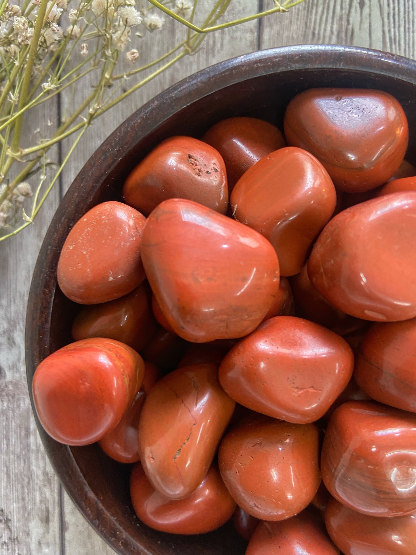 Red Jasper Tumble | Healing & Grounding Crystal Stones