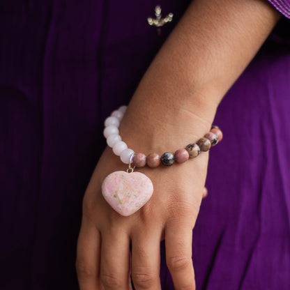 Bracelet associated with encouraging Self-love & harmonious relationship