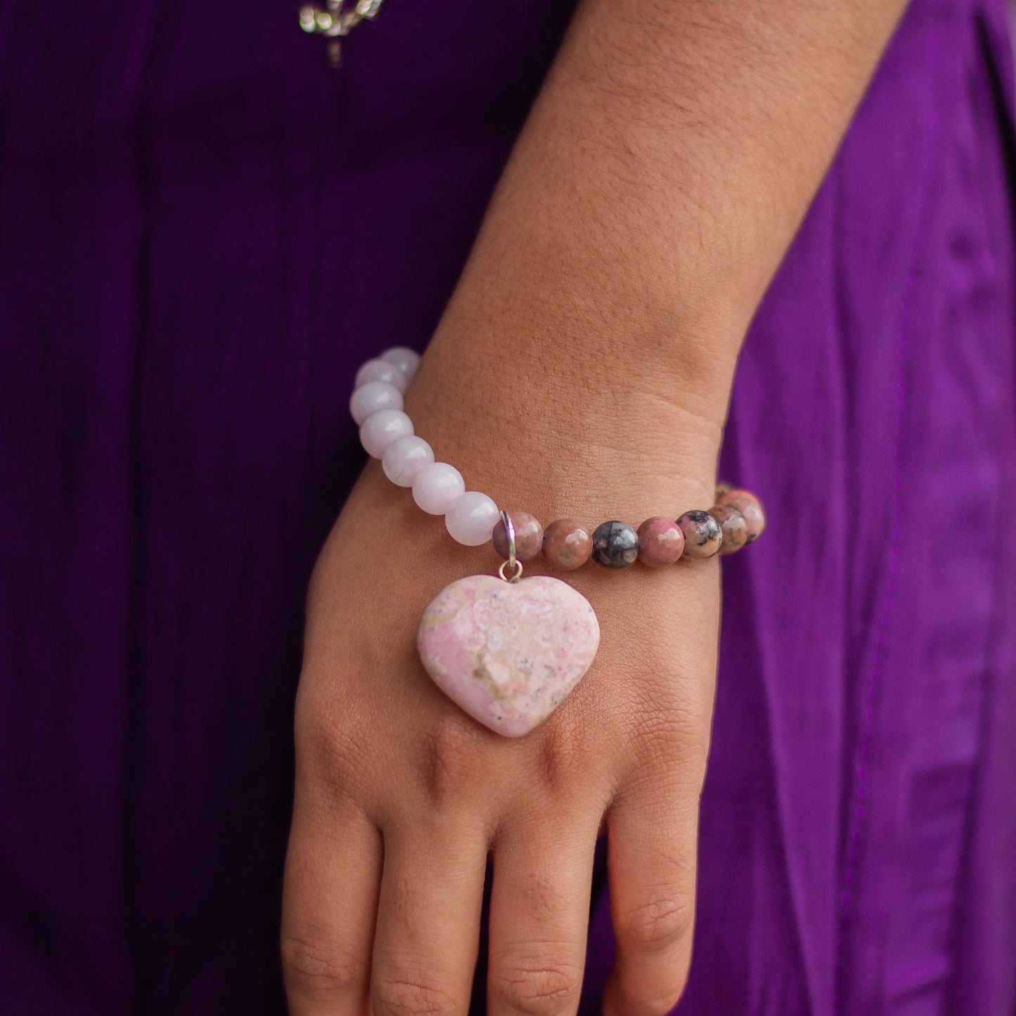 Bracelet associated with encouraging Self-love & harmonious relationship