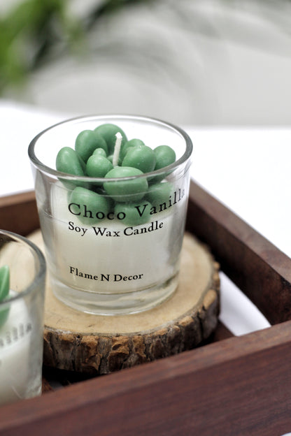 Combo Succulent Candle - Choco Vanilla | Set of 2