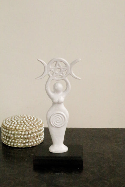 Goddess Gaia Statue - White Altarware | Altar