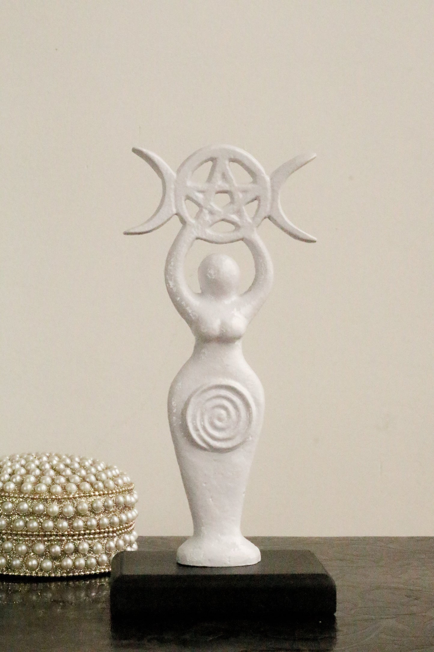 Goddess Gaia Statue - White Altarware | Altar