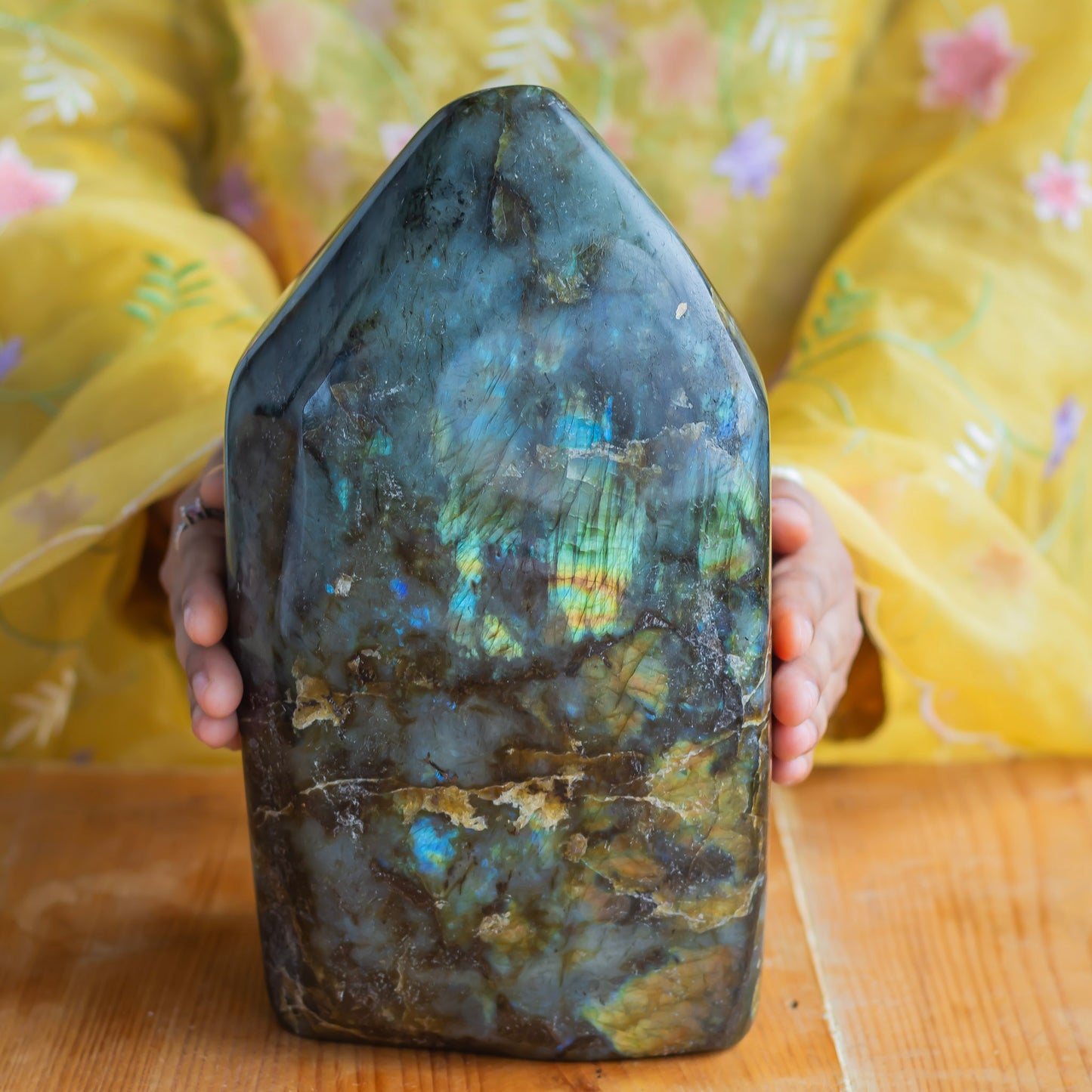 Labradorite freeform XL Size - 7.7 Kg | Spiritual Growth