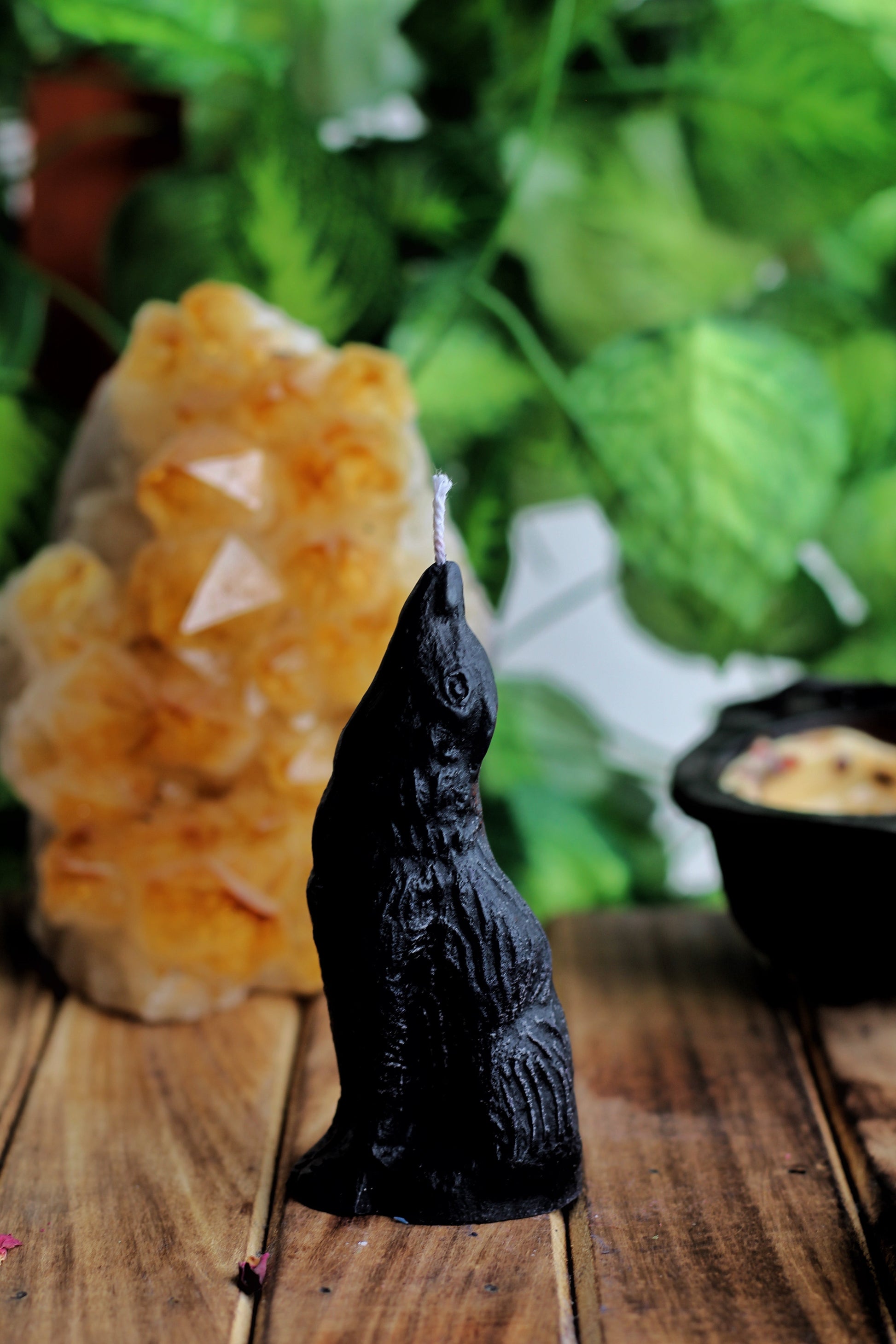 Howling Wolf Candle Candles