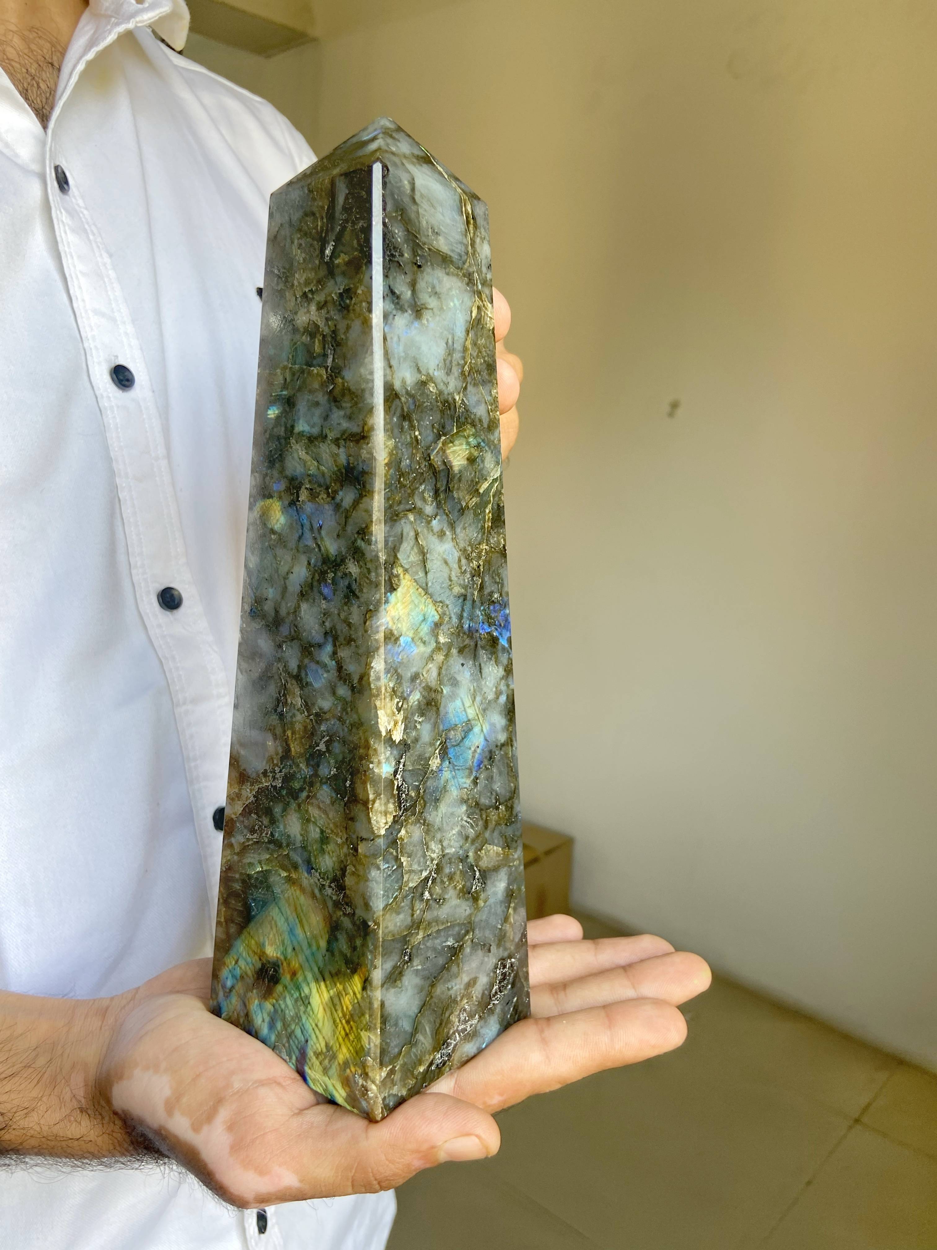 Labradorite Huge discount Tower