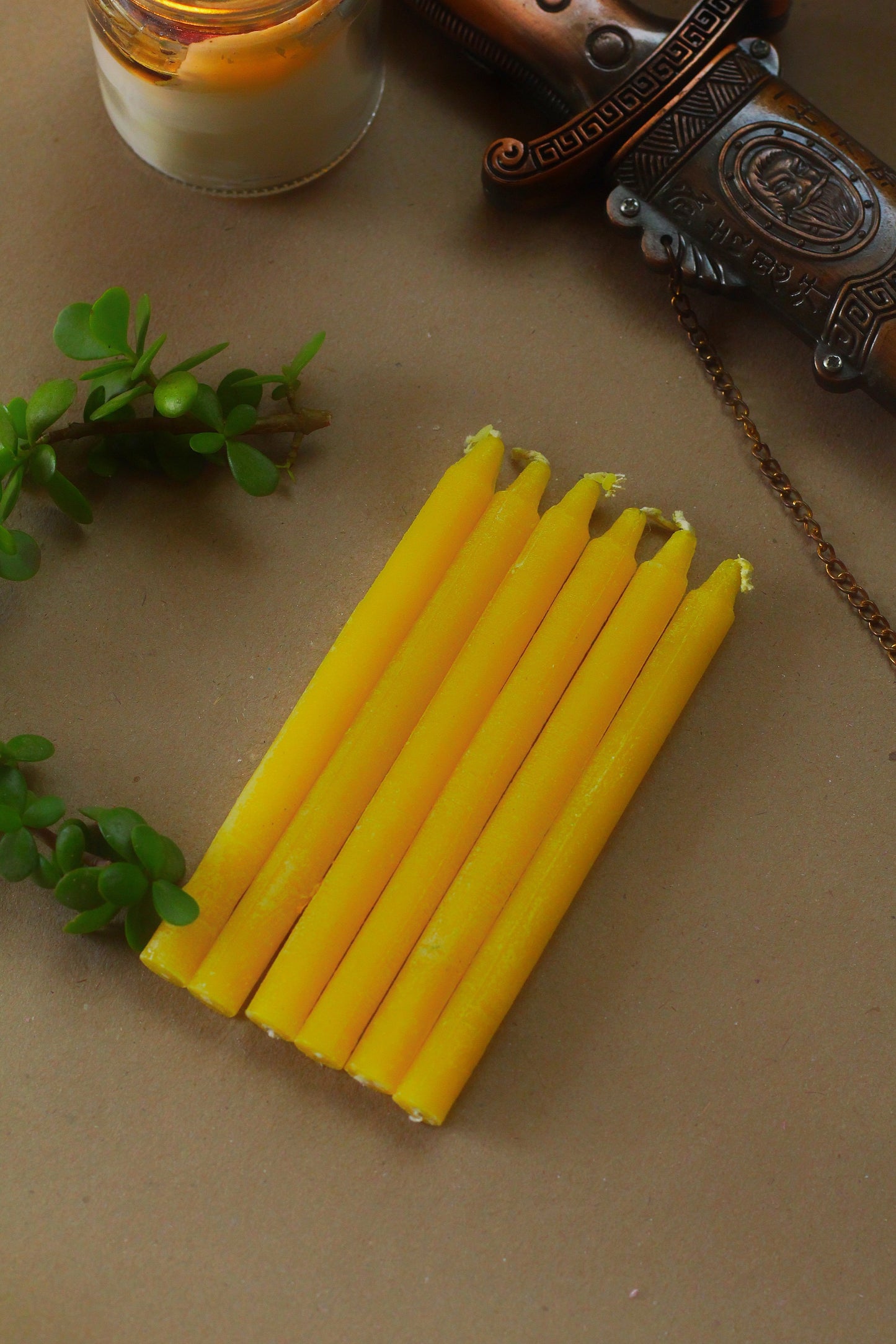 Yellow Candle | Spell Work - Set Of 25 50 100 200