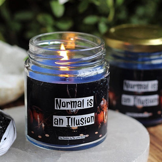 Normal Is Illusion Soy Candle