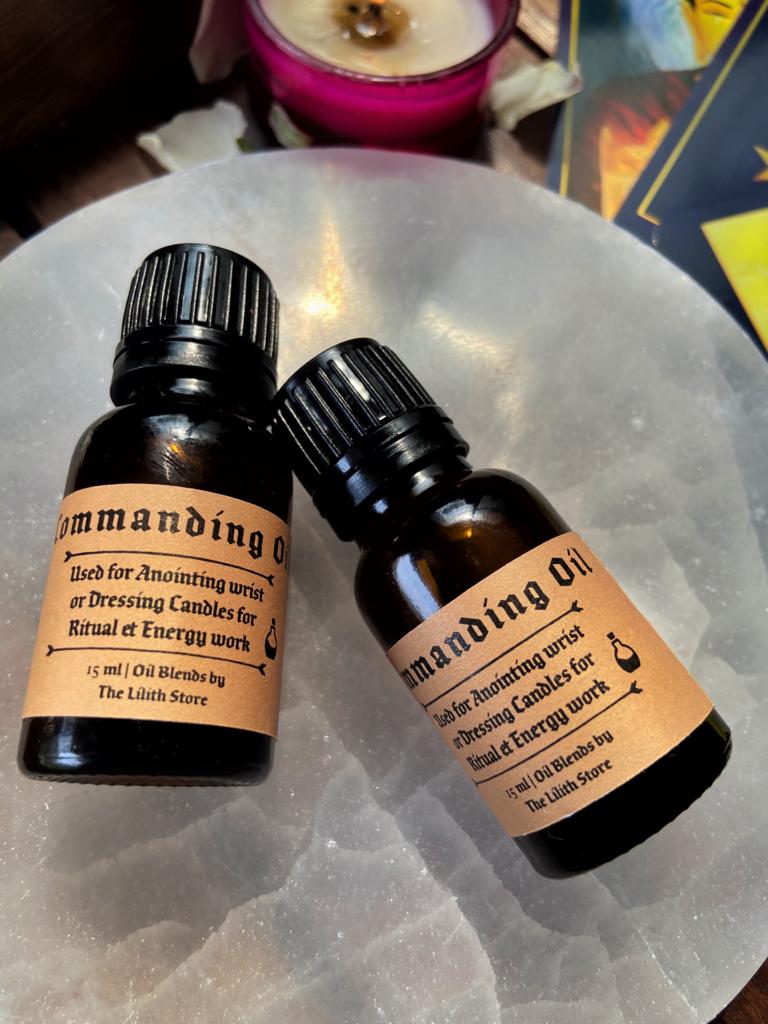 Commanding Oil - 15 Ml Other Metaphysical Supplies