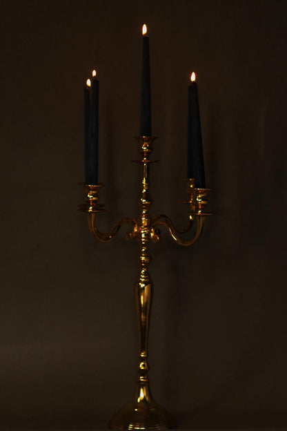 Elegant Table Candle Stand With Blooming Arms | Altarware Altar