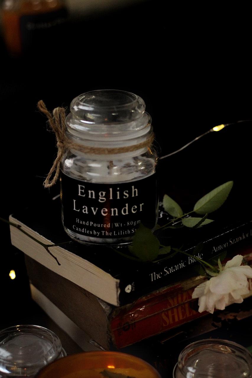 English Lavender Scented Candle