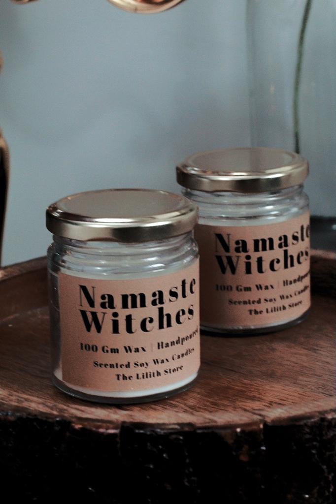 Namaste Witches Scented Soy Candle