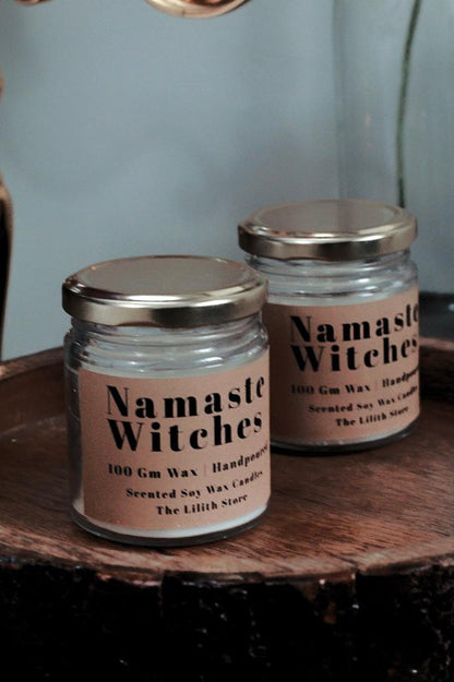 Namaste Witches Scented Soy Candle