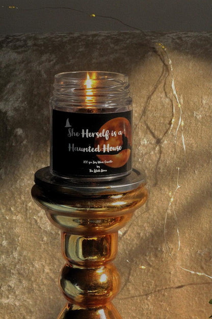 She Herself Is A Haunted House Scented Candle