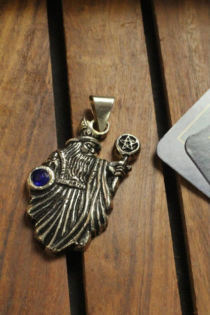Wizard Merlin Pendant Crystal Jewellery