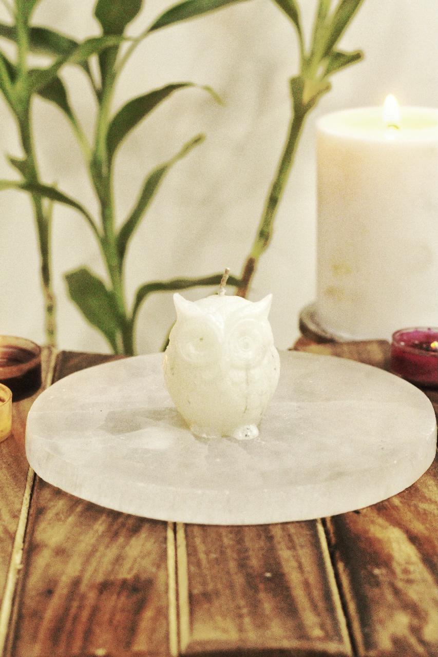 Owl Candle - Set Of 4 | Figure
