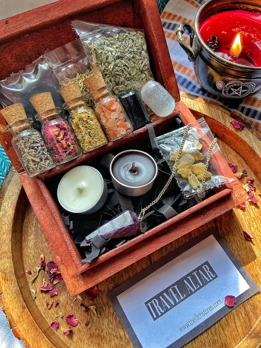 Travel Altar Wooden Box | Boxes By The Lilith Store