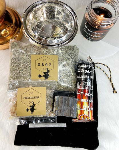 House Cleansing & Protection Smudge Kit Incense Resin