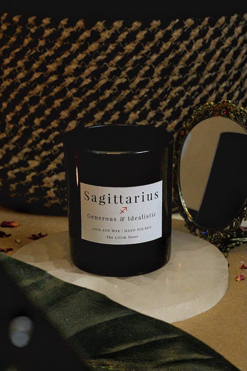 Sagittarius Zodiac Scented Soy Candle - 170 Gm