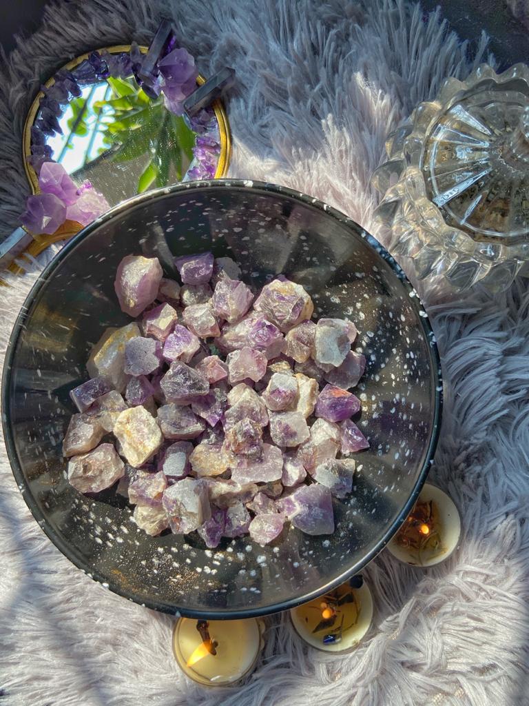 Amethyst Mini Raw Stone - For Activating Third Eye Crystal