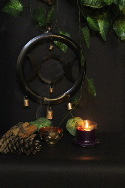 Triple Moon Wind Chime Altarware | Altar