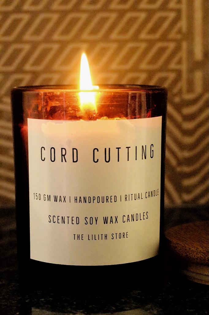 Cord Cutting Ritual Candle - 150 Gm Candles