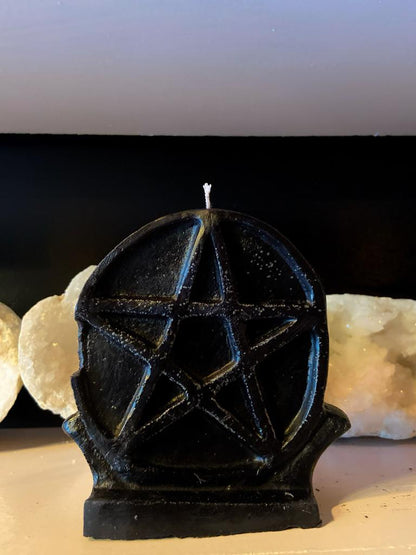 Pentacle Altar Candle Candles