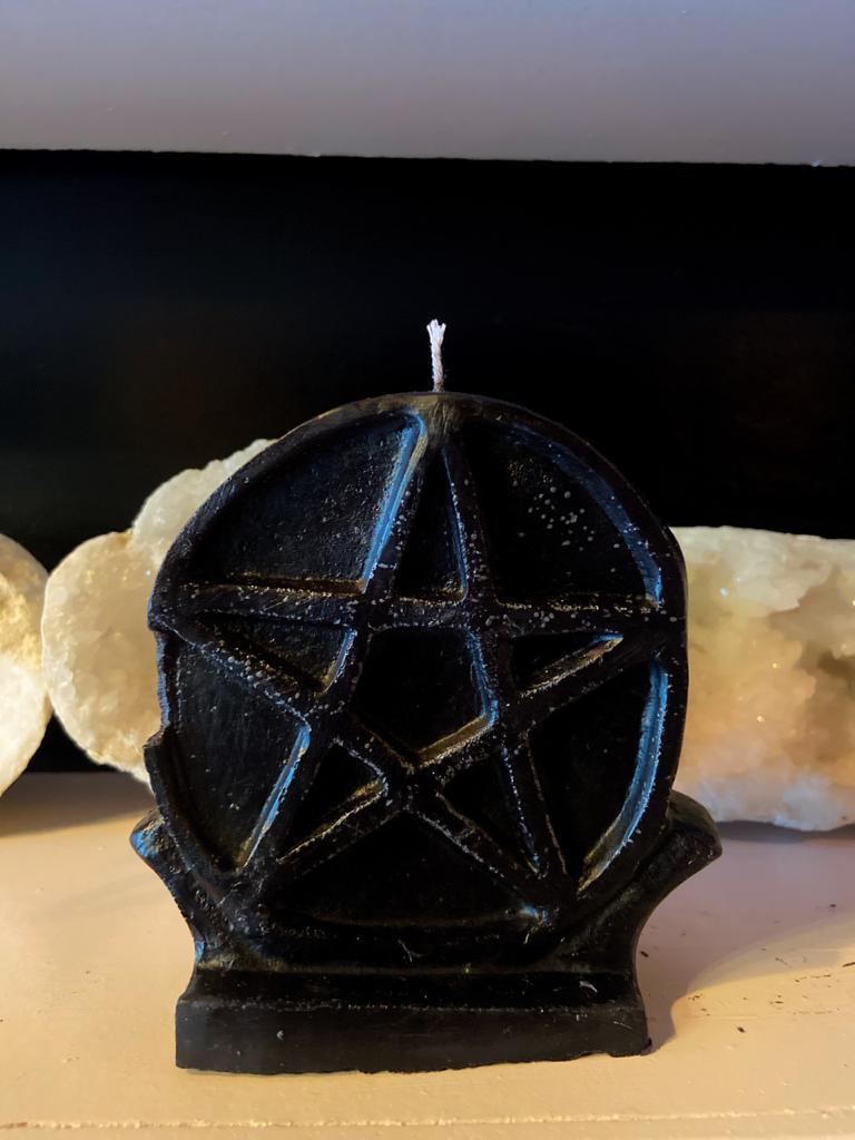 Pentacle Altar Candle Candles