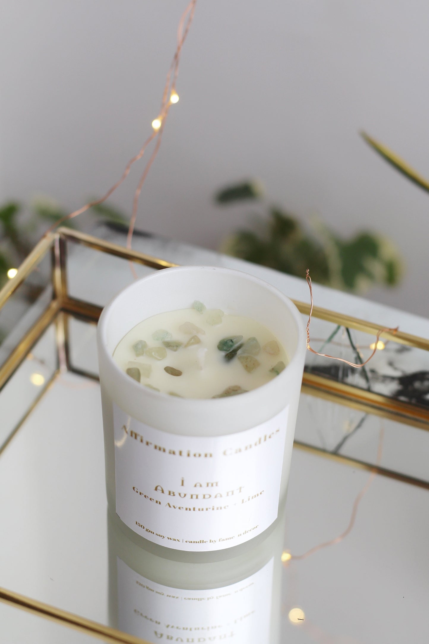 I am Abundant | Soy Candle