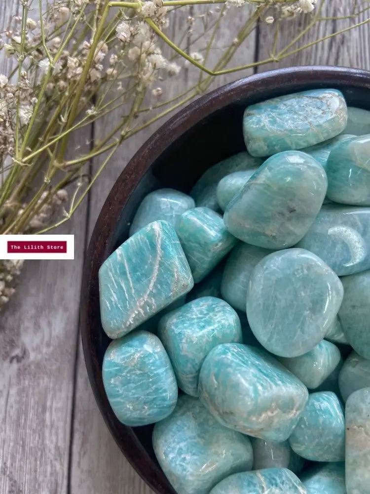 Amazonite Tumble | Stone Of Gambling & Success Crystal Stones