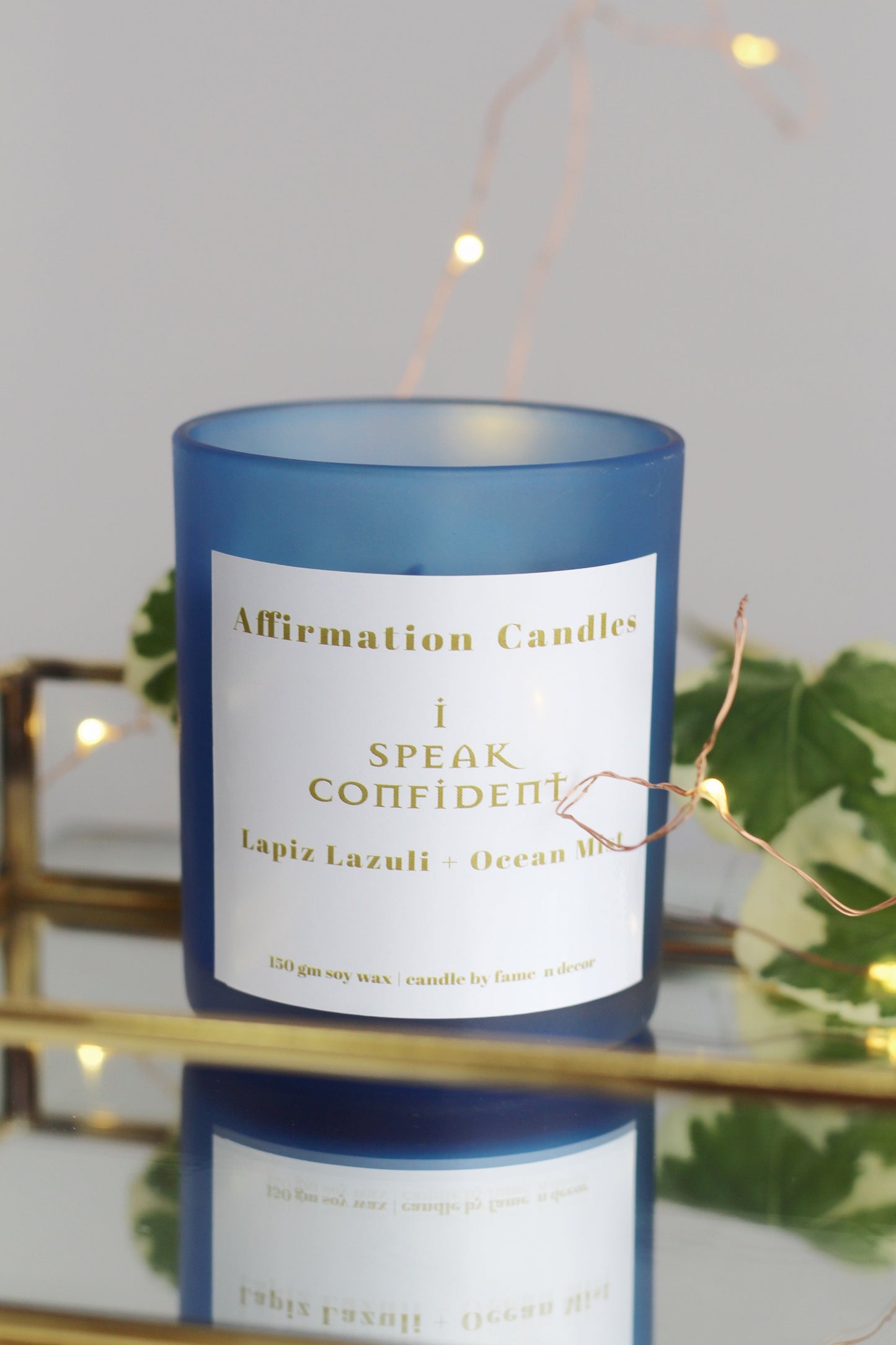 I Speak Confident | Soy Candle