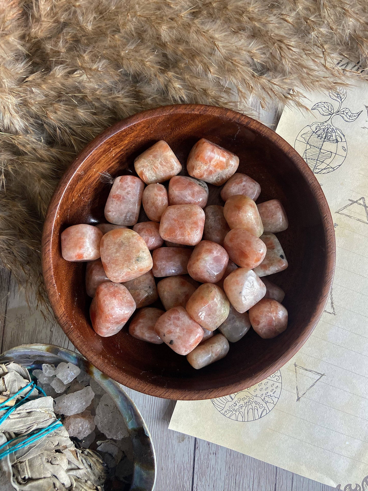 Sunstone Tumble Stone | Of Stability & Personal Strength Crystal Stones