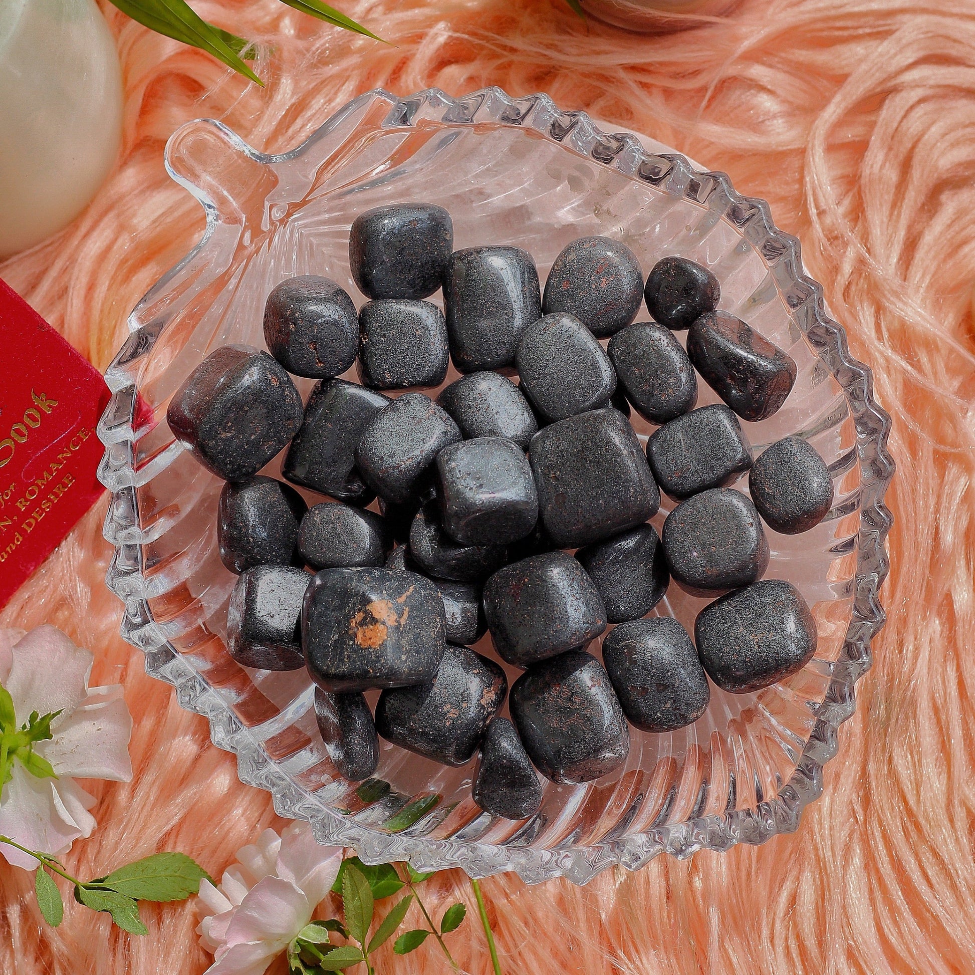 Hematite Tumble Stone | Protection & Grounding Crystal