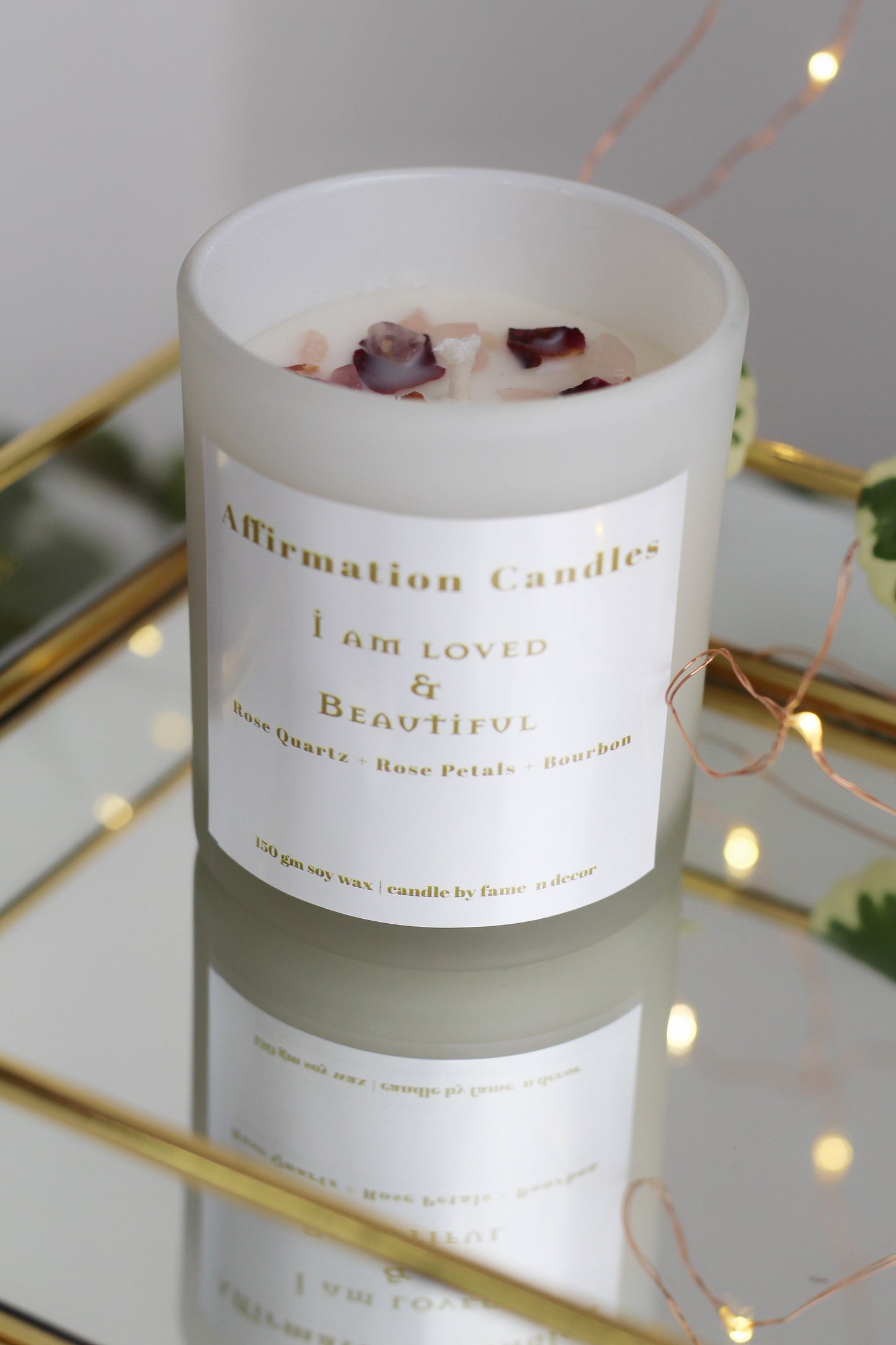 I am Loved & Beautiful | Soy Candle