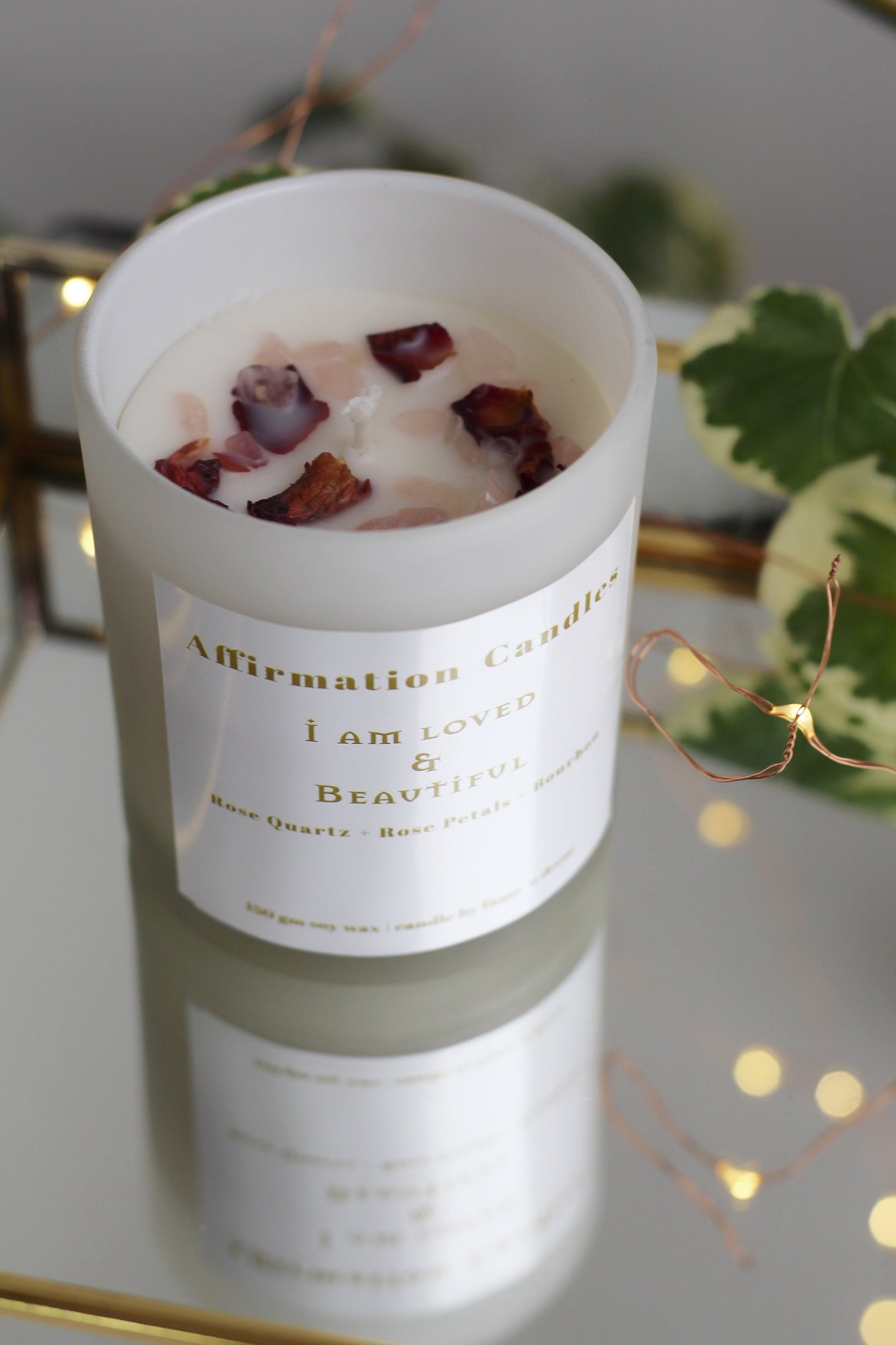 I am Loved & Beautiful | Soy Candle