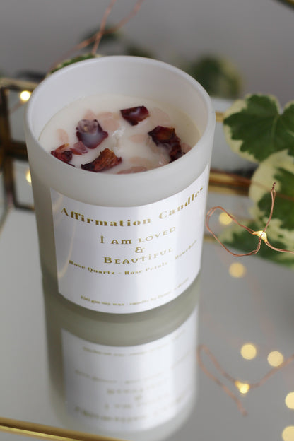 I am Loved & Beautiful | Soy Candle