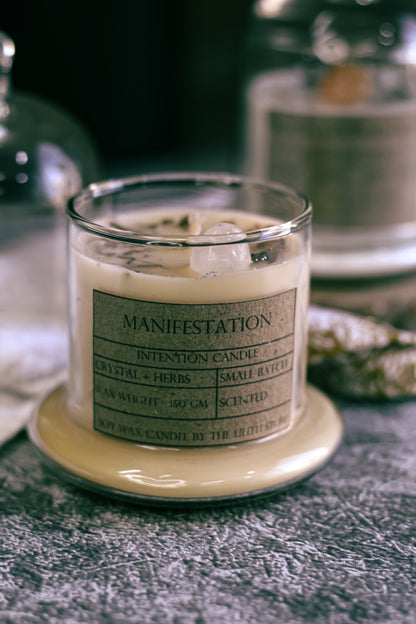 Manifestation Intention Candle Candles