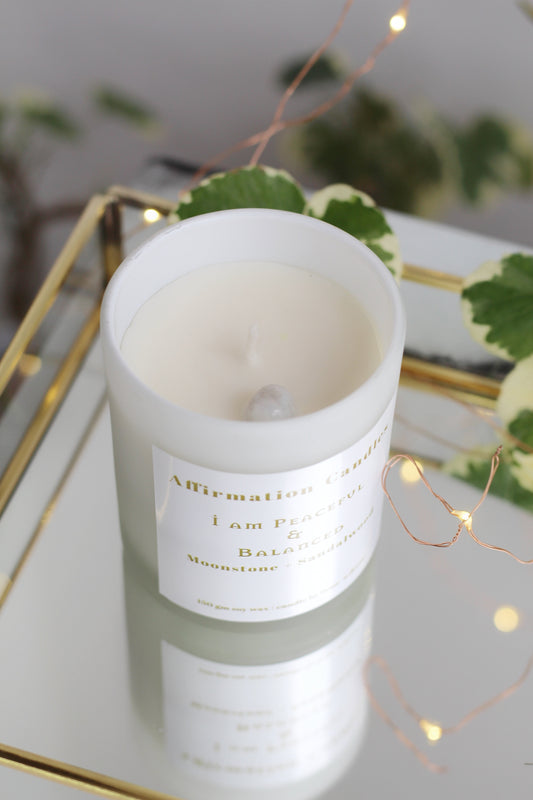 I am Peaceful & Balanced | Soy Candle