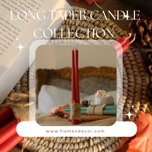 Red Taper Candle | Set of 10